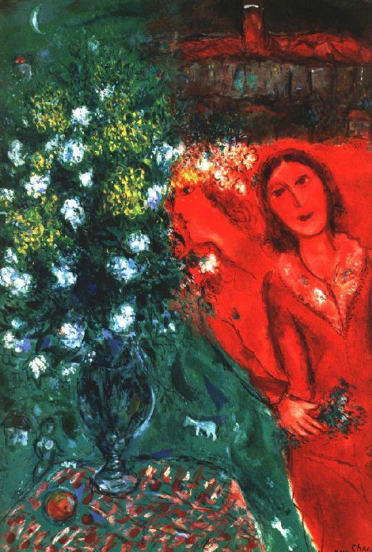 Artiste Réminiscence contemporain Marc Chagall Peintures à l'huile